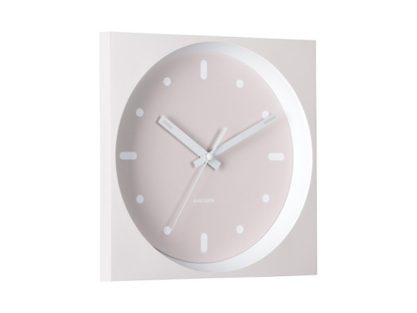 Nástenné hodiny Incesante Square Karlsson KA6111WG, 25cm Nástenné hodiny Incesante Square Karlsson KA6111WG, 25cm