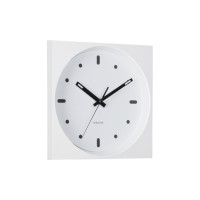Nástenné hodiny Incesante Square Karlsson KA6111WH, 25cm