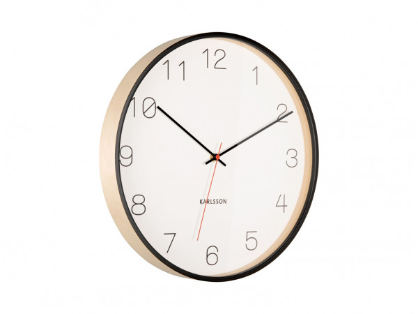 Nástenné hodiny Karlsson 5926BK, 40cm Nástenné hodiny Karlsson 5926BK, 40cm