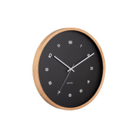 Nástenné hodiny Karlsson 5938BK, 42cm