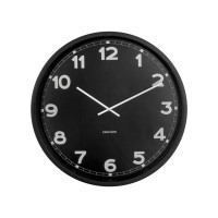 Nástenné hodiny Karlsson 5944BK, 80cm