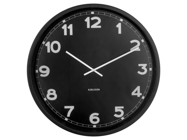 Nástenné hodiny Karlsson 5944BK, 80cm Nástenné hodiny Karlsson 5944BK, 80cm