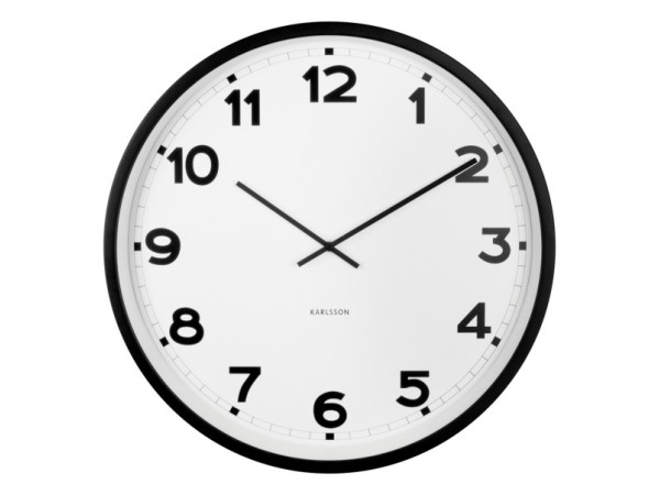 Nástenné hodiny Karlsson 5944WH, 80cm