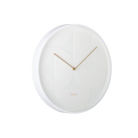 Nástenné hodiny Karlsson 5948WH, 40cm