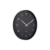 Nástenné hodiny Karlsson 5950BK, 40cm