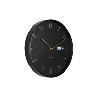 Nástenné hodiny Karlsson 5953BK, 30cm
