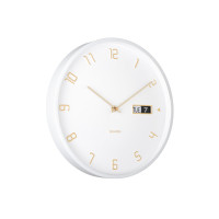 Nástenné hodiny Karlsson 5953WH, 30cm