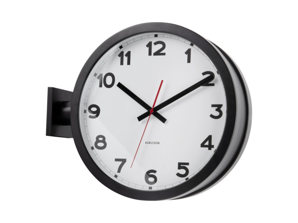 Nástenné hodiny Karlsson 5966WH, 38cm Nástenné hodiny Karlsson 5966WH, 38cm