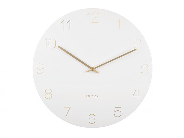 Nástenné hodiny Karlsson KA5762WH 40 cm Nástenné hodiny Karlsson KA5762WH 40 cm