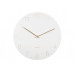 Nástenné hodiny Karlsson KA5762WH 40 cm Nástenné hodiny Karlsson KA5762WH 40 cm