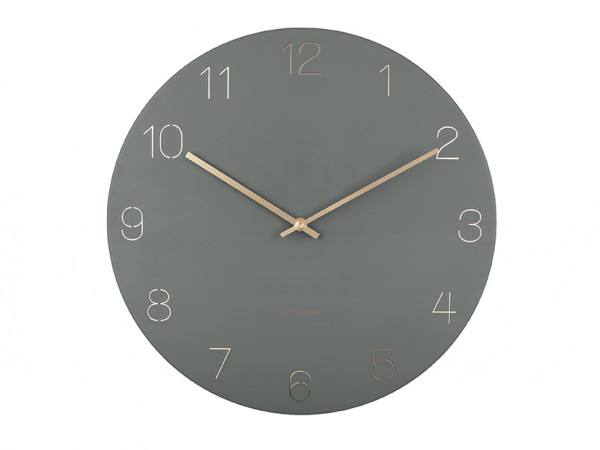 Nástenné hodiny Karlsson KA5762GR, 40 cm Nástenné hodiny Karlsson KA5762GR, 40 cm