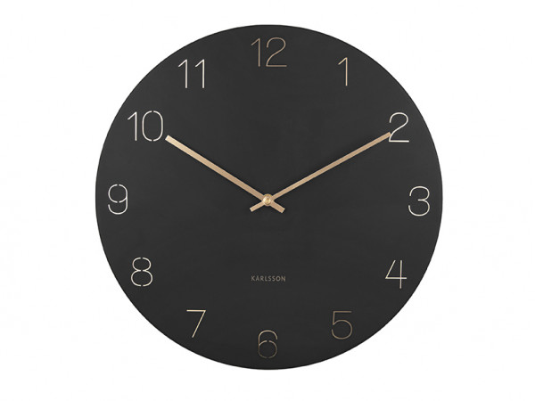 Nástenné hodiny Karlsson KA5762BK, 40 cm Nástenné hodiny Karlsson KA5762BK, 40 cm