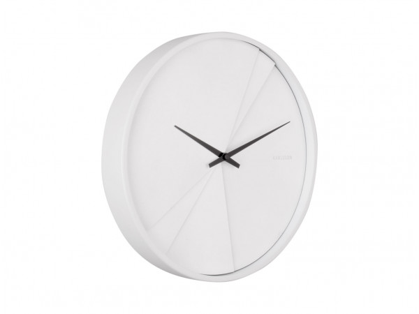 Nástenné hodiny Karlsson KA5849, biela 30cm Nástenné hodiny Karlsson KA5849, biela 30cm
