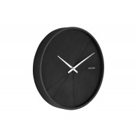 Nástenné hodiny Karlsson KA5849, čierna 30cm 
