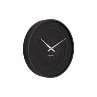 Nástenné hodiny Karlsson KA5850, čierna 30cm 