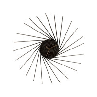Nástenné hodiny Karlsson KA5890BK, 68cm