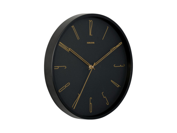 Nástenné hodiny Karlsson KA5898BK, 35cm Nástenné hodiny Karlsson KA5898BK, 35cm