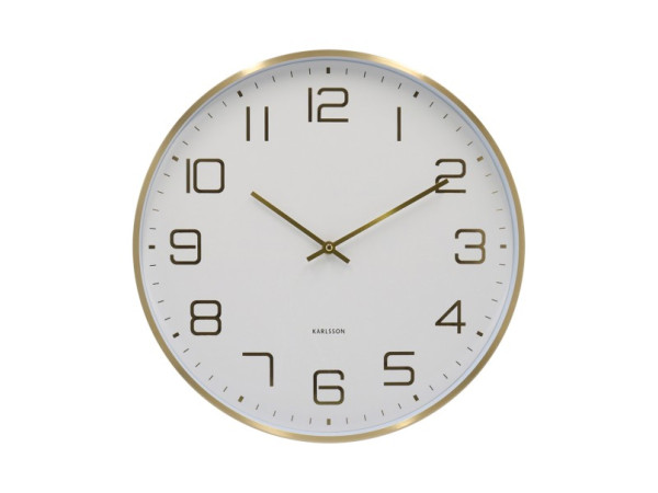 Nástenné hodiny Karlsson KA5973WH, 40cm Nástenné hodiny Karlsson KA5973WH, 40cm