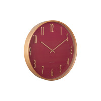 Nástenné hodiny Karlsson KA5996RD, 40cm