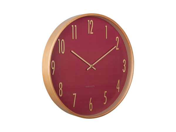 Nástenné hodiny Karlsson KA5996RD, 40cm Nástenné hodiny Karlsson KA5996RD, 40cm