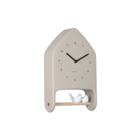 Nástenné hodiny Love Birds Karlsson KA6130WG, 32cm