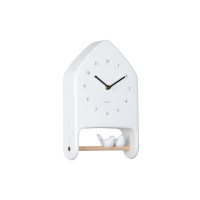 Nástenné hodiny Love Birds Karlsson KA6130WH, 32cm