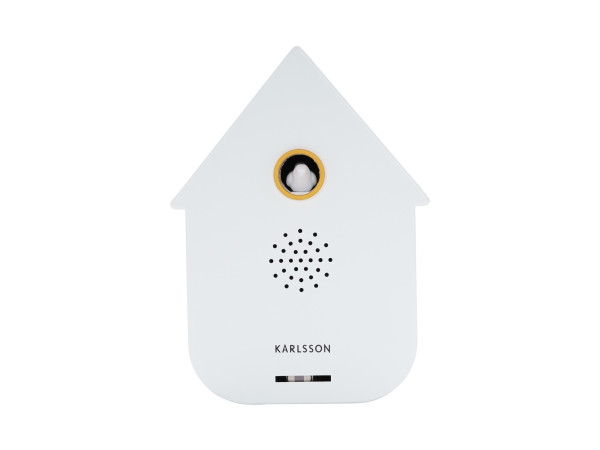 Nástenné kukučkové hodiny Modern Cuckoo Karlsson KA6095WH, 12cm Nástenné kukučkové hodiny Modern Cuckoo Karlsson KA6095WH, 12cm