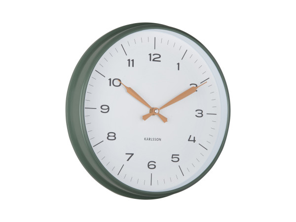 Nástenné hodiny Modern Factory Karlsson KA6056GR, 30cm Nástenné hodiny Modern Factory Karlsson KA6056GR, 30cm