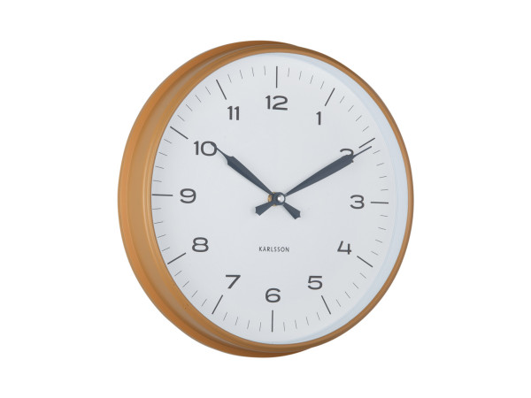 Nástenné hodiny Modern Factory Karlsson KA6056YE, 30cm Nástenné hodiny Modern Factory Karlsson KA6056YE, 30cm