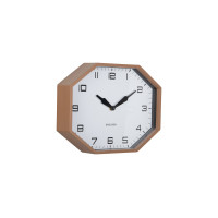 Nástenné hodiny Modern Factory Octagon Karlsson KA6067BR, 32cm