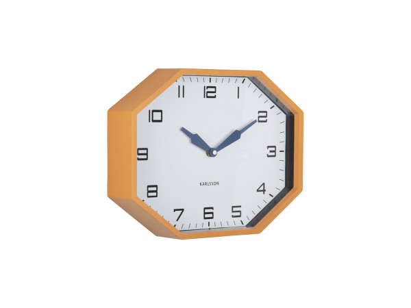 Nástenné hodiny Modern Factory Octagon Karlsson KA6067YE, 32cm Nástenné hodiny Modern Factory Octagon Karlsson KA6067YE, 32cm