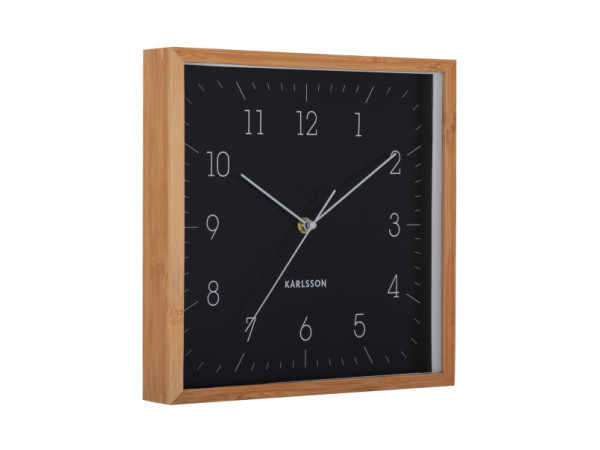 Nástenné hodiny Neat Cuadrado Karlsson KA6114BK, 29cm Nástenné hodiny Neat Cuadrado Karlsson KA6114BK, 29cm