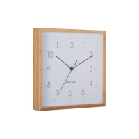 Nástenné hodiny Neat Cuadrado Karlsson KA6114WH, 29cm