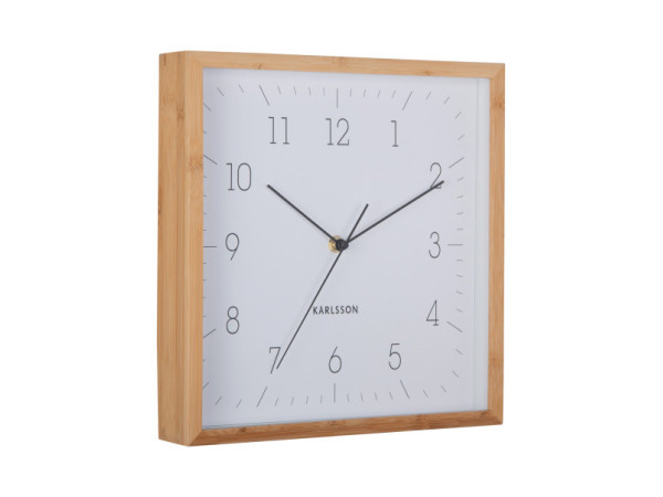 Nástenné hodiny Neat Cuadrado Karlsson KA6114WH, 29cm Nástenné hodiny Neat Cuadrado Karlsson KA6114WH, 29cm