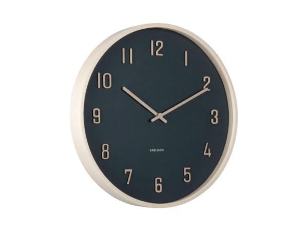 Nástenné hodiny Nervadura Karlsson KA6117BK, 41cm Nástenné hodiny Nervadura Karlsson KA6117BK, 41cm