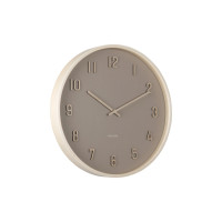 Nástenné hodiny Nervadura Karlsson KA6117BR, 41cm