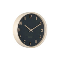 Nástenné hodiny Nervadura Small Karlsson KA6116BK, 22cm