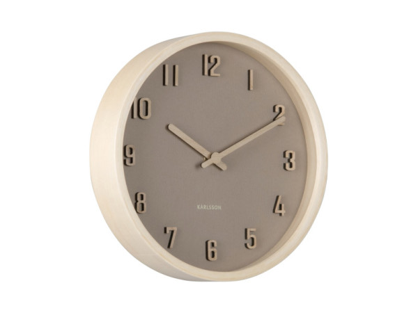 Nástenné hodiny Nervadura Small Karlsson KA6116BR, 22cm Nástenné hodiny Nervadura Small Karlsson KA6116BR, 22cm