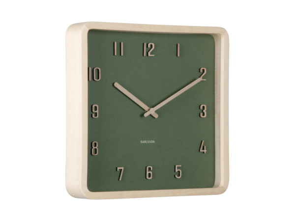 Nástenné hodiny Nervadura Square Karlsson KA6118GR, 26cm Nástenné hodiny Nervadura Square Karlsson KA6118GR, 26cm