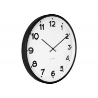 Nástenné hodiny New Classic Karlsson KA5848, biela 60cm 
