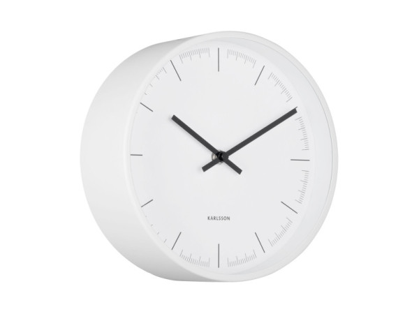 Nástenné hodiny Odense Deep Karlsson KA6172WH, 22cm Nástenné hodiny Odense Deep Karlsson KA6172WH, 22cm