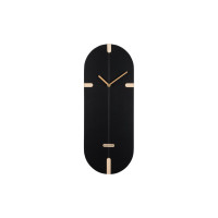 Nástenné hodiny Oxford Oval Karlsson KA6151BK, 20cm