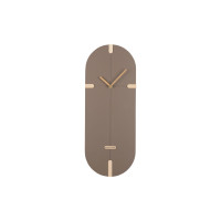 Nástenné hodiny Oxford Oval Karlsson KA6151BR, 20cm