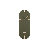 Nástenné hodiny Oxford Oval Karlsson KA6151GR, 20cm