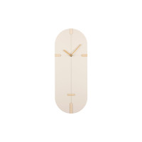 Nástenné hodiny Oxford Oval Karlsson KA6151WH, 20cm