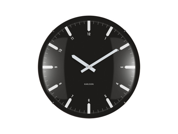 Nástenné hodiny Realista Dome Karlsson KA6086BK, 35cm Nástenné hodiny Realista Dome Karlsson KA6086BK, 35cm