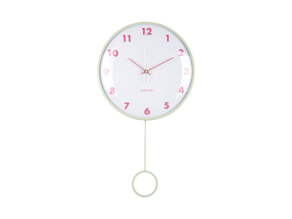 Nástenné hodiny s kyvadlom Cheeky Dome Karlsson KA6058LG, 62cm
