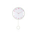 Nástenné hodiny s kyvadlom Cheeky Dome Karlsson KA6058LG, 62cm