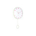 Nástenné hodiny s kyvadlom Cheeky Dome Karlsson KA6058LG, 62cm