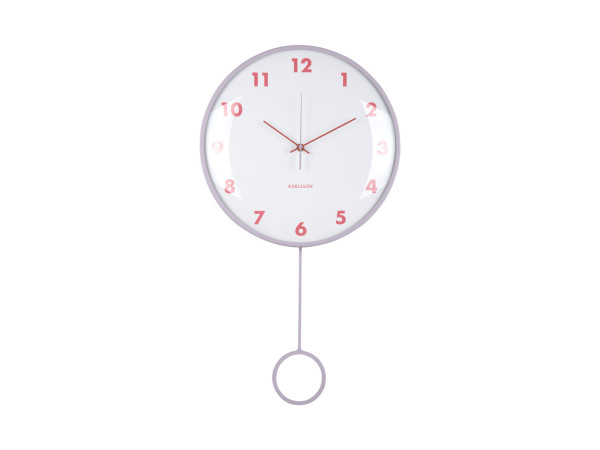 Nástenné hodiny s kyvadlom Cheeky Dome Karlsson KA6058LP, 62cm